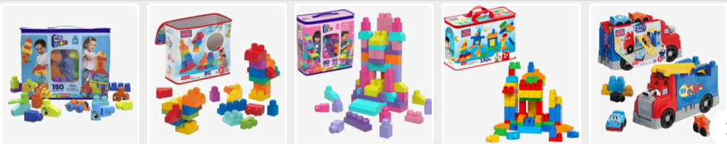 MEGA BLOKS First Builders Big Building Bag