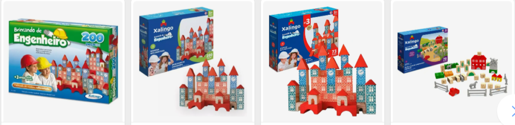 Xalingo Brincando de Engenheiro