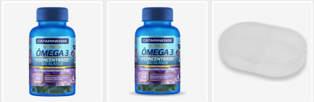 Catarinense Omega 3 Concentrado do Alasca