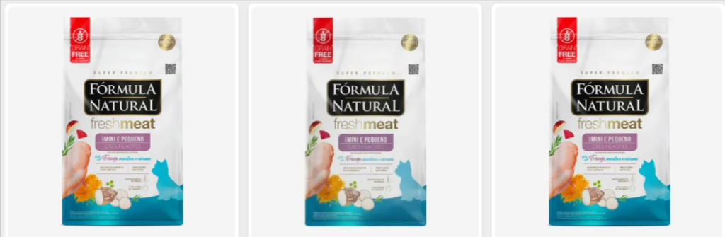 Formula Natural FreshMeat Filhotes Mini e Pequeno