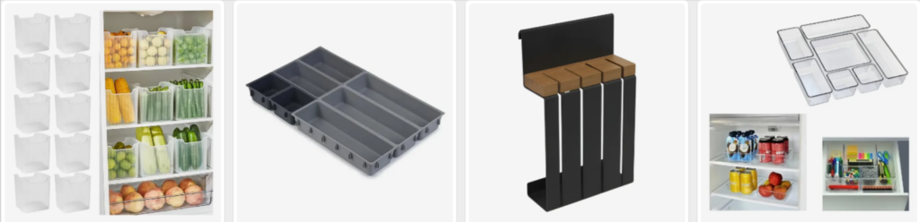 Kit Organizador de Cozinha 7 Pecas